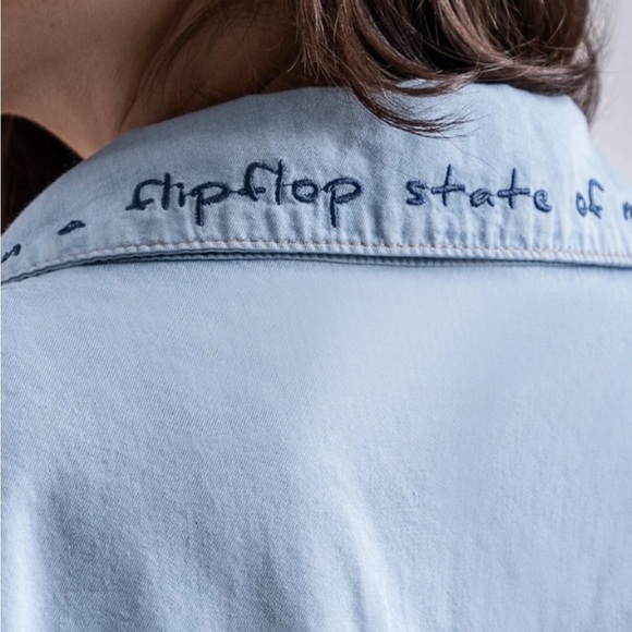 Button Up crop top + tube top NWT - Picture 5 of 6